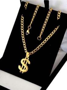 Men's Pendant Necklaces - Vàng - Xem 3