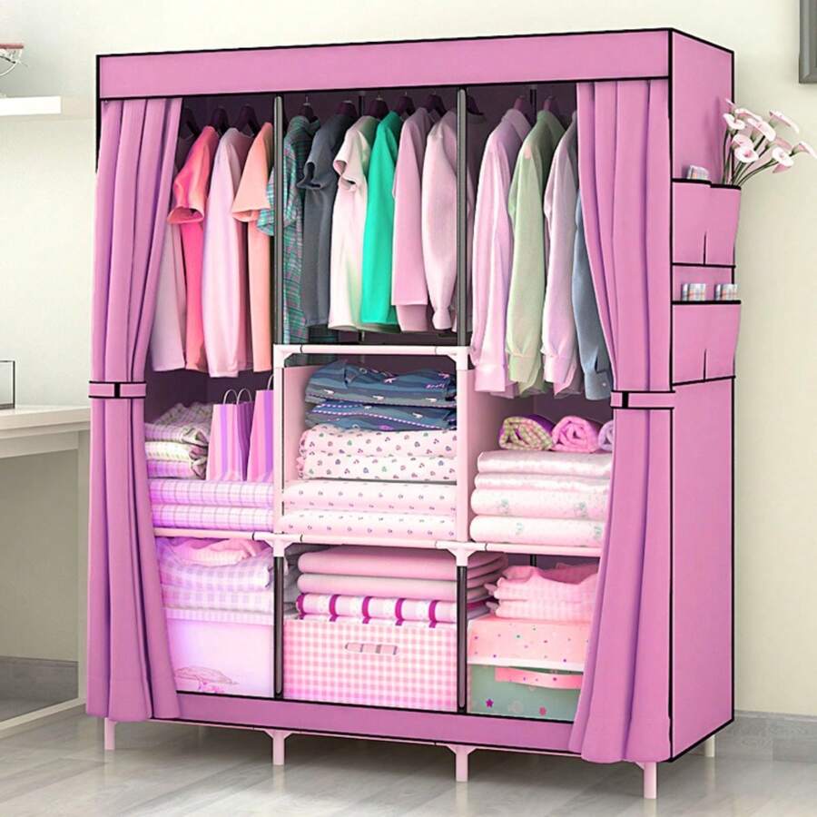 Portable Closets - PINK - View 1