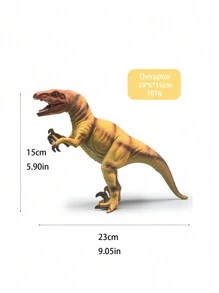 Modelo De Dinosaurio T-rex Realista, Goma Suave, Sonido, 1 Unidad - Multicolor - Ver 2