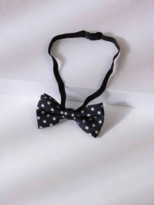 1pc Kids' Festive & Personalized & Daily Wear Printed & Embroidered Small Pattern Cute Hair Bow - Multicolor - View 5