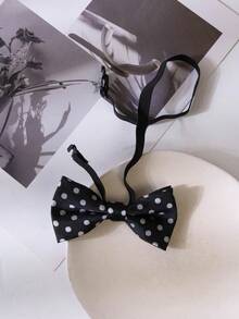 1pc Kids' Festive & Personalized & Daily Wear Printed & Embroidered Small Pattern Cute Hair Bow - Multicolor - View 1