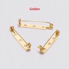 20 piezas/paquete 20 25 32mm Base de broche de alfileres en blanco, suministros para hacer joyas - accesorios - Ver 5