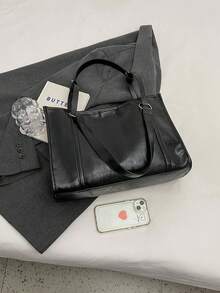 Đúng mốt Của phụ nữ Túi đeo vai , Túi đeo chéo , Túi xách tay , Túi tote - màu đen - Xem 4