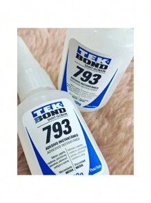 5 Units Tek Bond Instant Adhesive Anti-Clogging Super Glue Everything 793 20g - 白色 - 查看 3