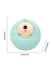 太空人造型香薰機加濕器霧化器,支援靜音加濕,適用於辦公桌、家庭臥室香薰氛圍燈香薰機、精油香薰機 - 藍色 - 查看 8