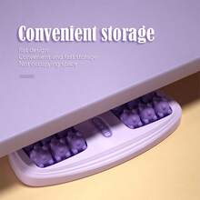 1 Stück Fußmassagegerät Mit Vierreihigem Rollrad, Fußakupressurpunktmassageroller Entspannt Plantar