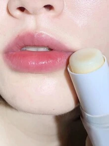 Cappuvini Dưỡng ẩm Lâu dài Son dưỡng môi Gậy , Chống nứt nẻ , Chống lão hóa , Không nhờn , Với Có thể mang đi Thiết kế - Màu vàng - Xem 7