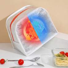 保溫食品提袋,具有保冷和保溫功能,防潮,適合旅行、辦公室、學校和午餐等場合