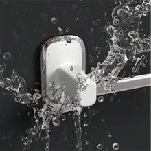 1入組50公分不鏽鋼浴室毛巾架,附吸盤,塑料掛牆單桿毛巾架