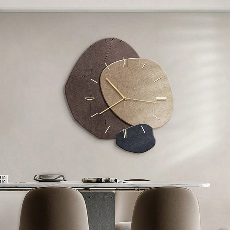 Reloj De Pared De Estilo Moderno Y Decorativo Con Diseño Artístico