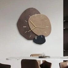 Reloj De Pared De Estilo Moderno Y Decorativo Con Diseño Artístico - Gris - Ver 4