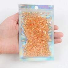1入組ab4mm平底樹脂鑽diy美甲鑽,適用於工藝品diy設計、杯子、衣服、化妝品、美甲