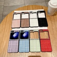 簡約款手機殼,適用於三星z Flip3 - 白色 - 查看 3