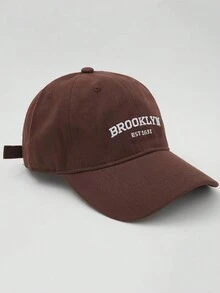 日式男女通用水洗仿舊復古棒球帽 - 白色 - 查看 6