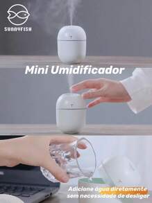 Umidificador atomizador de ar doméstico portátil escritório de grande capacidade Aparelho Purificador Difusor 200ml
