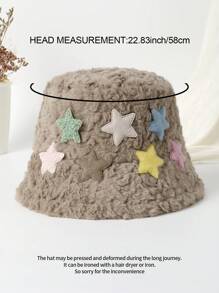 帽子，女士帽子，冬帽，轻便保暖帽，渔夫帽，时尚百搭折叠盆帽，毛绒女帽