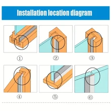 1捲黑色丙烯酸自黏膠帶tpe材料,長度1m/3m/5m,寬度25mm/35mm/45mm,適用於門、衣櫃,防塵、防風、保暖和密封
