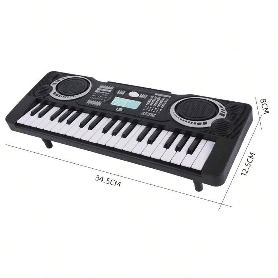 37 Keys Keyboard Piano for Kids Beginners, Portable Music Piano Keyboard Educational Toys for 3
