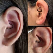 16G Piercing Oorbellen Juwelen Hart Tragus Voor vrouwen En Meisjes