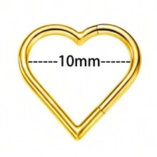 16G Piercing Oorbellen Juwelen Hart Tragus Voor vrouwen En Meisjes