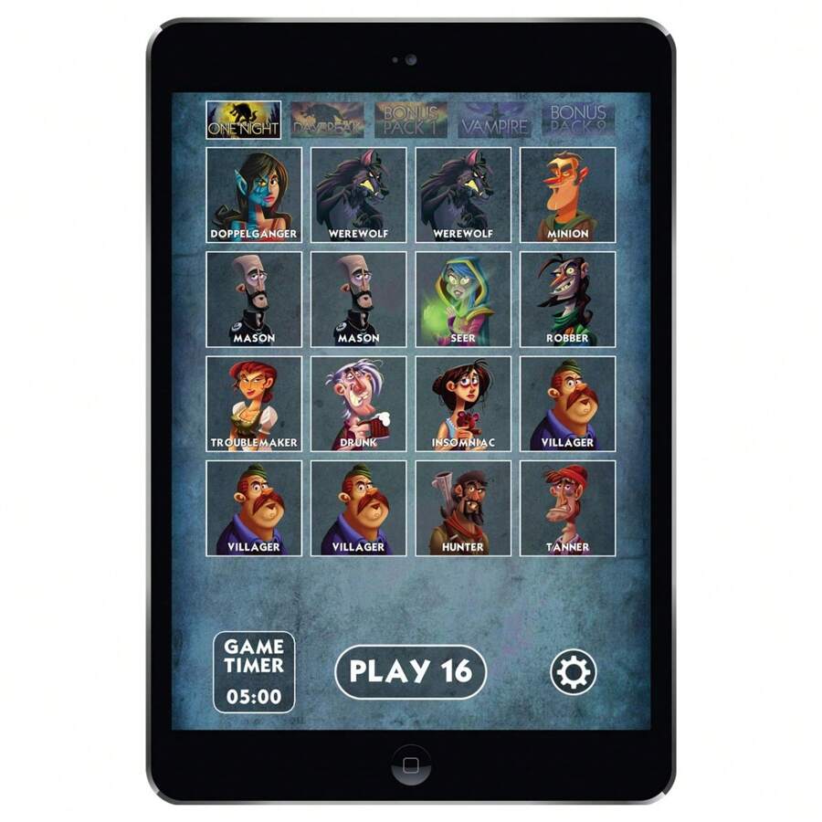 One Night Ultimate Werewolf – Fun Party Game | Engaging Social Deduction | Fast-Paced Gameplay | Hidden Roles & Bluffing - Multicolor - View 1