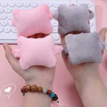 Almohadilla Para Muñeca Y Ratón, Cojín Para Reposamuñecas, Teclado, Para Escritura Y Protección En La Oficina, 1 Ud. - Rosa - Ver 3