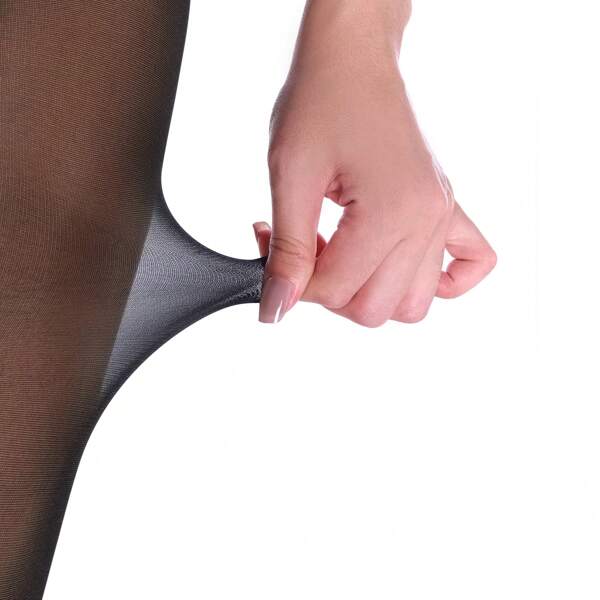 3 pairs 20 Denier Tummy Control Top Sexy Sheer Shaping Pantyhose for