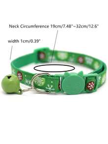3pcs Christmas Themed Pet Collars - Multicolor - View 4