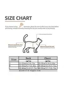 PINCOOL 聖誕紅色格子胸背帶套裝,卡通鐘形裝飾,適合小型犬和貓戶外散步 - 紅色 - 查看 7