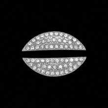 1 件鑽石裝飾方向盤套與 Nissan 相容 - 銀色 - 查看 1