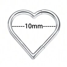 16G Piercing Oorbellen Juwelen Hart Tragus Voor vrouwen En Meisjes