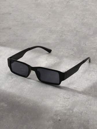 1 Stück Retro Y2K Fahrbrille mit großem Rahmen für Sommer Lässig Shades Accessoires, Strandaccessoires, Brillen, Shades, Streetstyle-Look und passend zu Pullover, Jacke, Sweatshirt, Lederhose und Cargohose, Festival-Shades für Sommer, Strand, Outdoor, Reisen