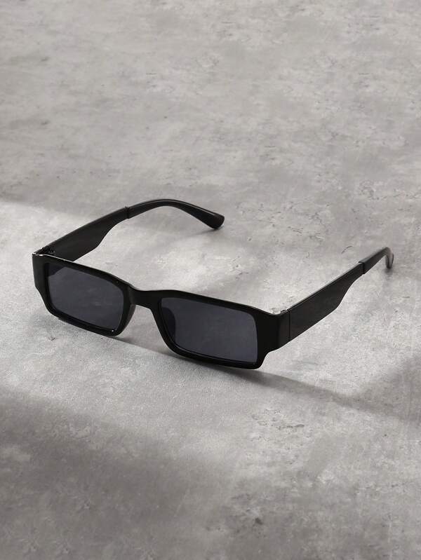 1 Stück Retro Y2K Fahrbrille mit großem Rahmen für Sommer Lässig Shades Accessoires, Strandaccessoires, Brillen, Shades, Streetstyle-Look und passend zu Pullover, Jacke, Sweatshirt, Lederhose und Cargohose, Festival-Shades für Sommer, Strand, Outdoor, Reisen