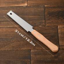 1入組家用小型淬火diy木工手鋸,高碳鋼手工製作手鋸,鋒利鋸片適用於修剪樹枝、切割柴火和果樹 - 黃色 - 查看 3