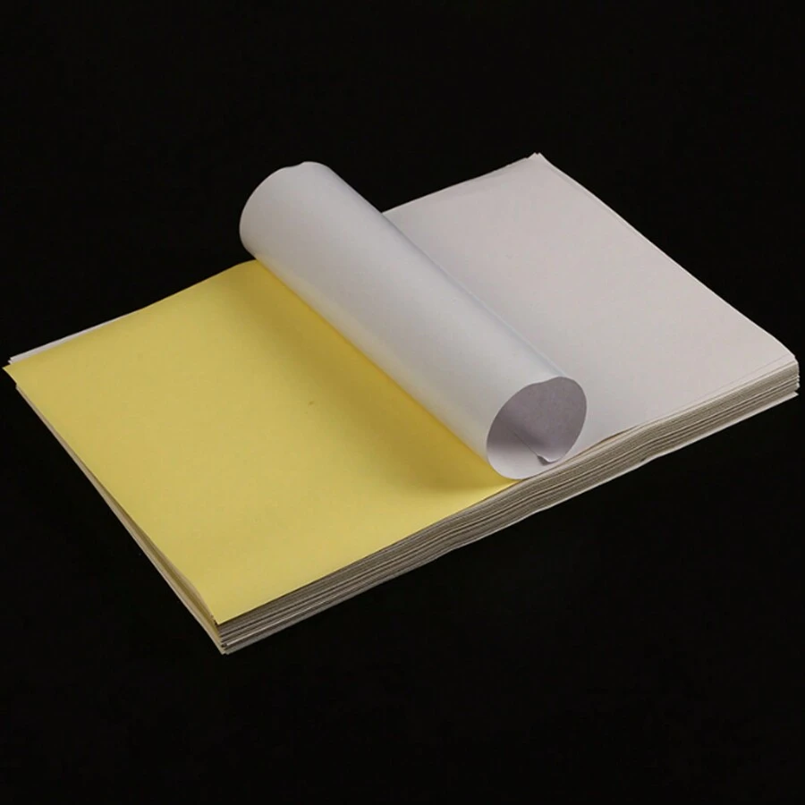 40 Sheets White A4 Self-adhesive Inkjet & Laser Printing Label Sticker For Shipping & Handwritten Message
