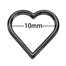 16G Piercing Oorbellen Juwelen Hart Tragus Voor vrouwen En Meisjes