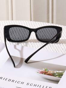 1 件女士猫眼镜框时尚眼镜，适合日常佩戴、聚会、旅行和驾驶