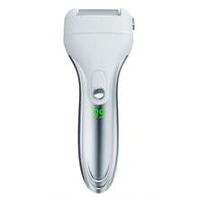 1入組2023新式電動足部磨砂器,數字顯示屏,可除去死皮,美化雙腳,附有濕乾兩用足磨石,可充電式一體化設計