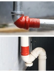 1 Rolo de Fita de Reparo de Silicone à Prova d'Água, Fita de Vedação de Vazamentos para Tubos de Água, Tubos de Aquecimento, Tubos de Ferro Fundido, Resistente à Pressão, Resistente a Altas Temperaturas, Autoadesiva e Autofundente, Isolante, À Prova d'Água, Altamente Elástica e Extensível, Adequada para -50°C a 200°C - Vermelho - Visão 7