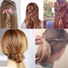 自動編髮工具,快速扭動髮辮工具,diy髮型造型 - 黑色 - 查看 4