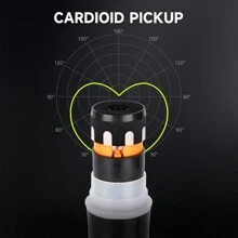 Xduomic Sh-900pro 無線麥克風專業 Uhf 2 頻無線動態麥克風手持麥克風系統,照明麥克風,適合家庭卡拉ok、會議、派對、、dj、婚禮等 80 米 - 黑色 - 查看 6