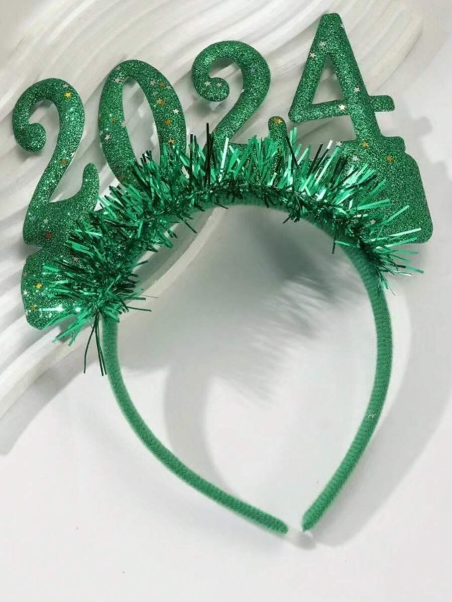 2024年聖誕節髮箍,跨年派對聖誕節派對裝飾髮飾