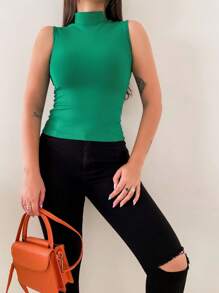 Women Tank Tops & Camis - Verde - Ver 6