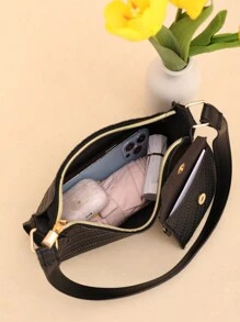 休闲多功能腋下手提包，大容量单肩包，适合日常外出