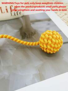 3pcs Multicolor Toy For Cats With Rope, Mouse, Bell, Suitable For Pet Entertainment - Multicolor - View 8