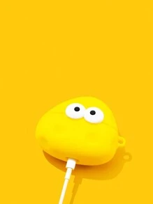 黃色乳酪圖案Airpods保護套，適用於蘋果Airpods 1/2/Pro和Airpods Pro 2 - 黃色 - 查看 4