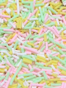 20g/peça Fatias De Argila Polimérica Com Contas De Resina De Doces De Cores Sortidas Para Joias Diy, Decoração De Bolos, Enchimento