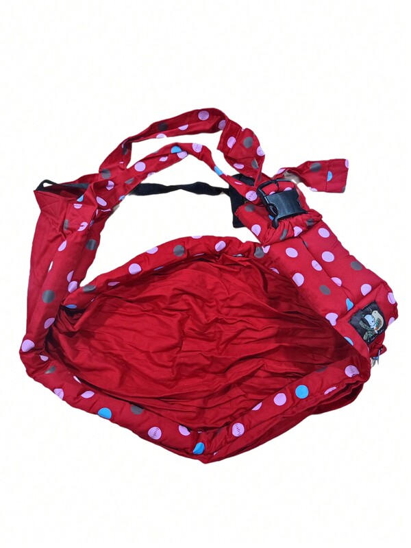 1pc Newborn Baby Carrier With Minimalist Print Design, Portable Easy