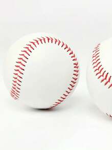 1pc Hand-sewn Pu Baseball, Manufacturer, 10in/12in, For Baseball And Softball Training In Schools