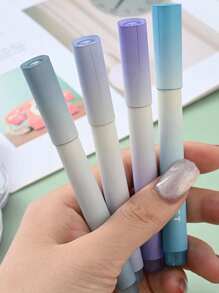 4pcs/set Ombre Highlighter Marker Pens - Blue - View 3